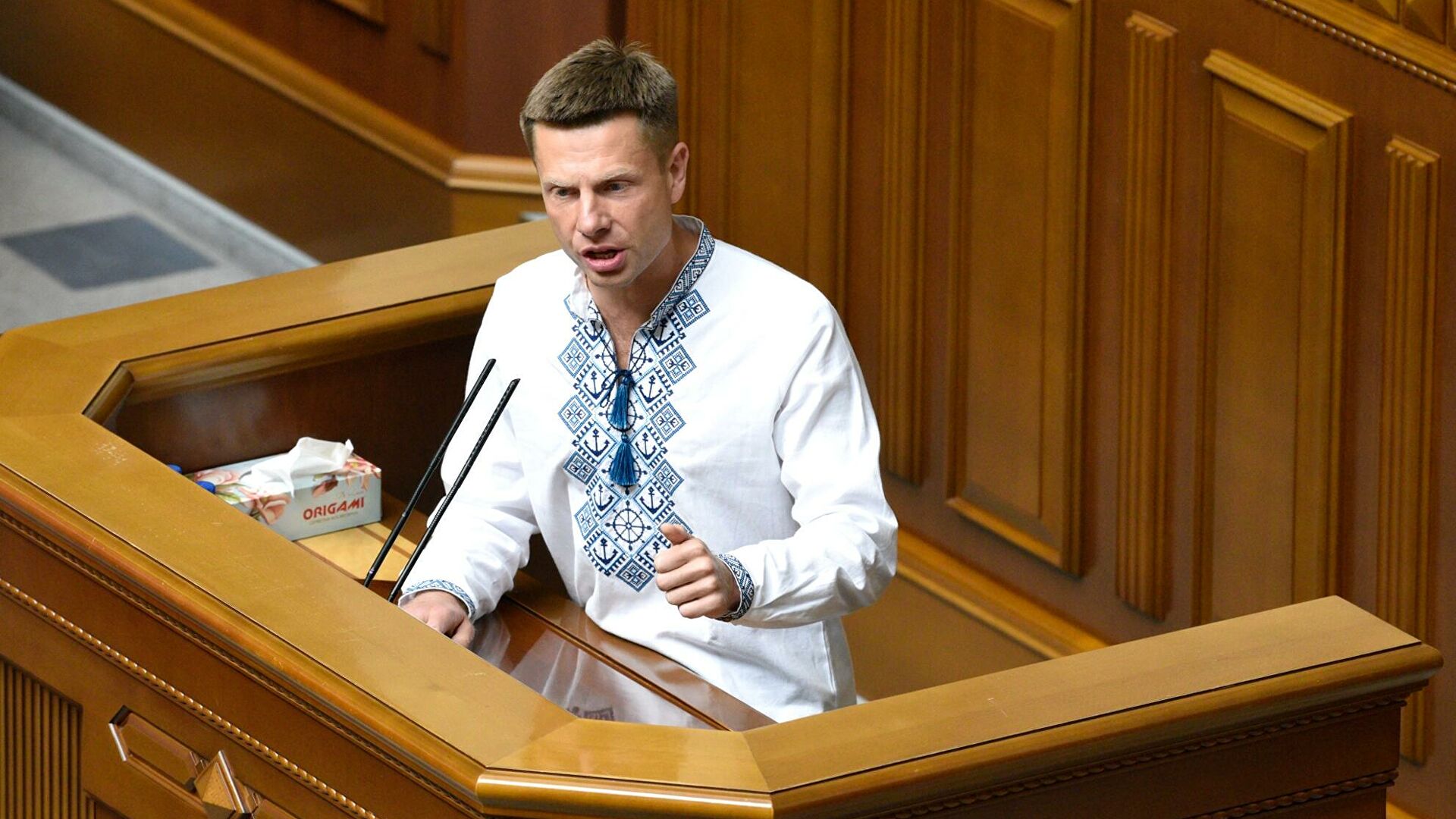 Украинский депутат показал подготовку к 