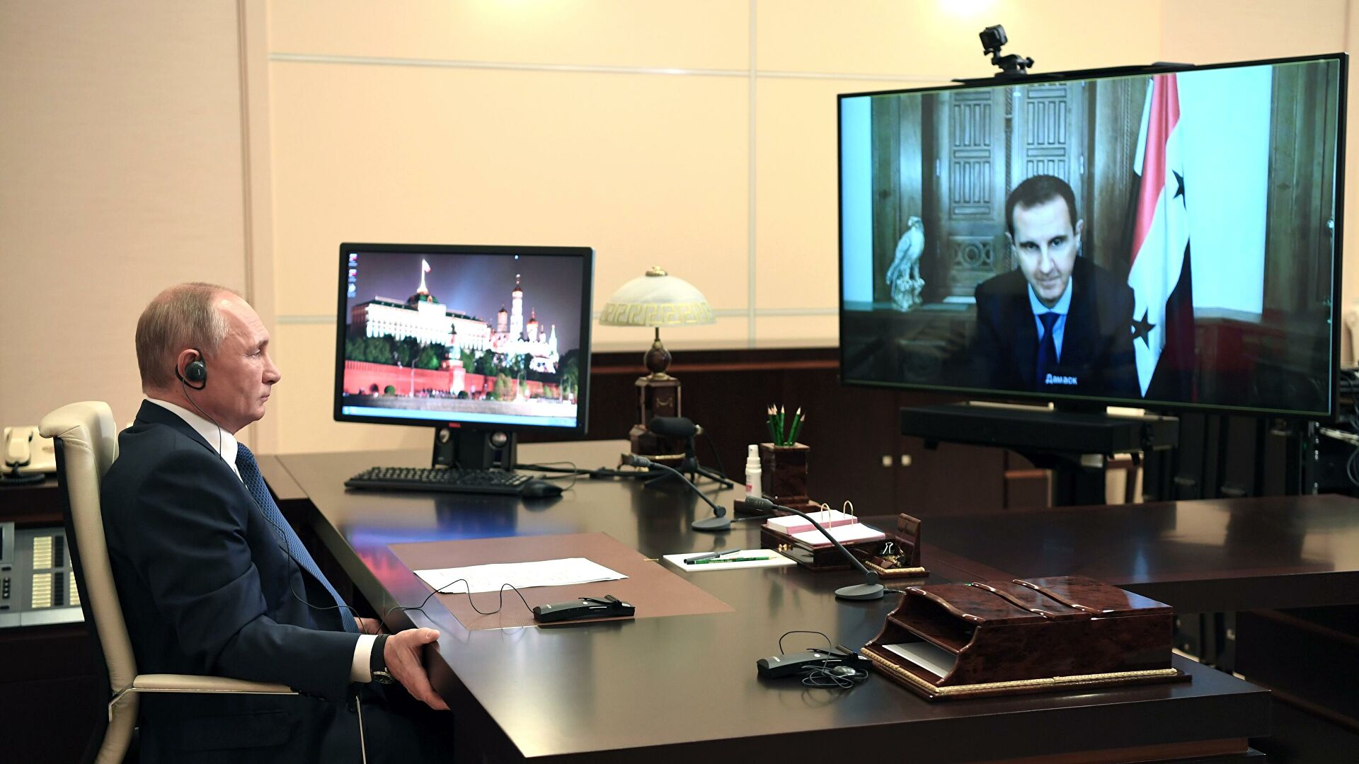 Конкретных планов по встрече Путина и Асада нет, заявил Песков 