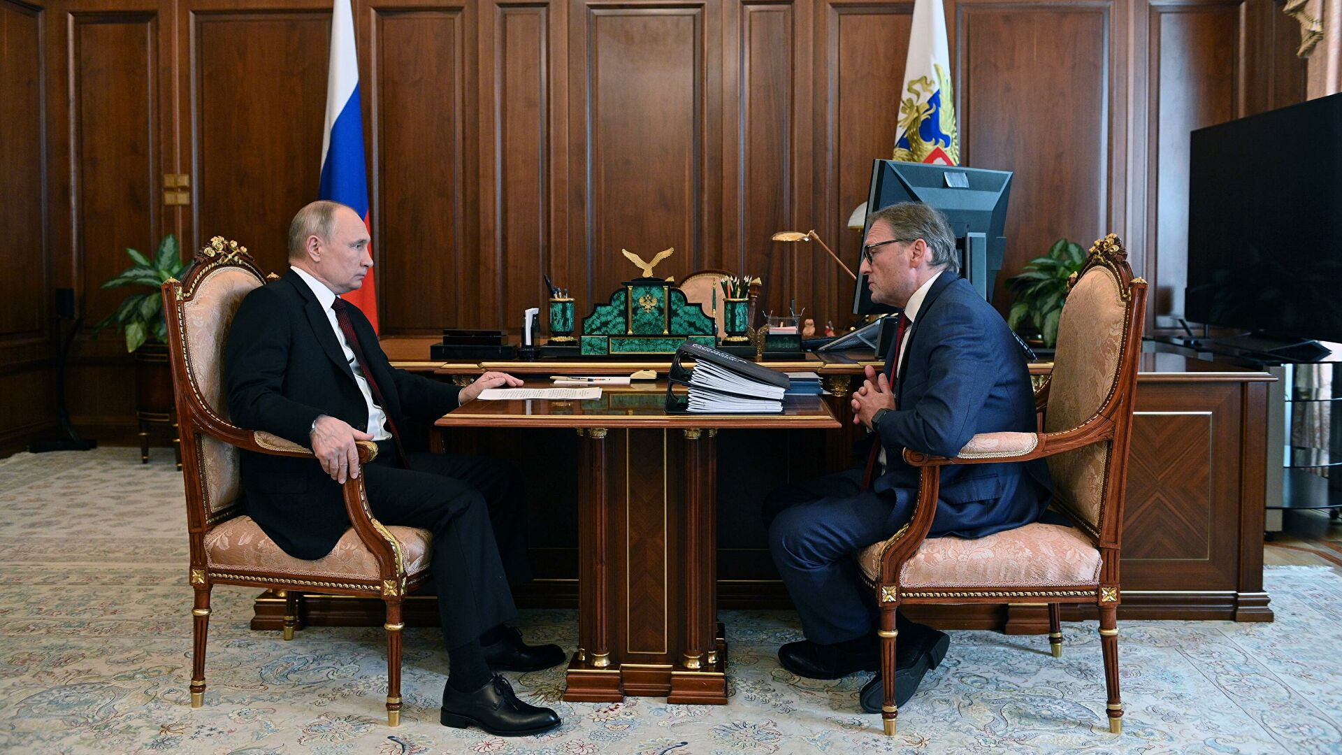 Титов на встрече с Путиным оценил меры поддержки бизнеса в 2020 году 
