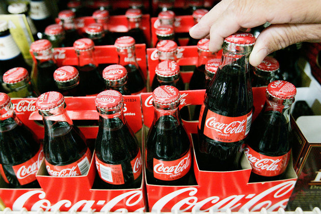 Продажи Coca-Cola HBC в России в первом полугодии выросли на 24-26%