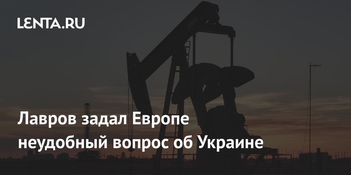 Лавров: Европа платит больше за энергию после отказа от российских углеводородов Лавров: Европа платит больше за энергию после отказа от российских углеводородов