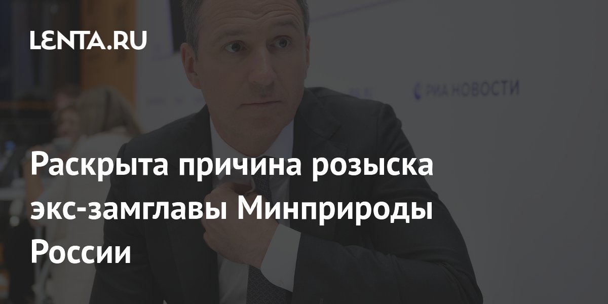 Экс-замглавы Минприроды Буцаева обвинили в мошенничестве: раскрыта причина розыска