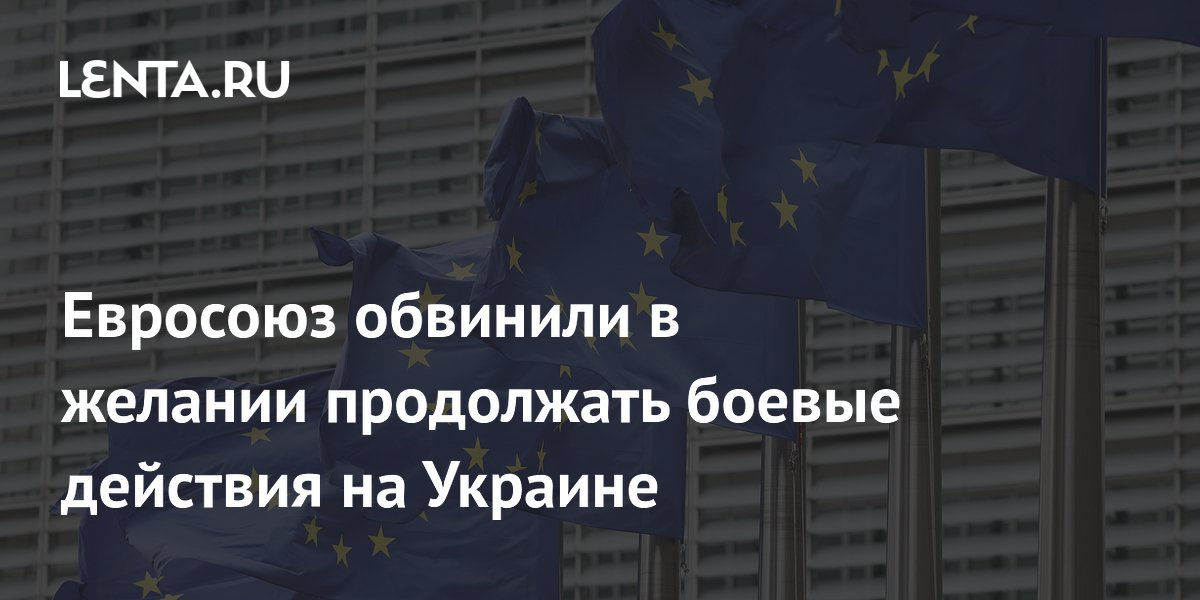 Часть представителей ЕС хотят продолжения конфликта на Украине, заявил вице-спикер Словакии