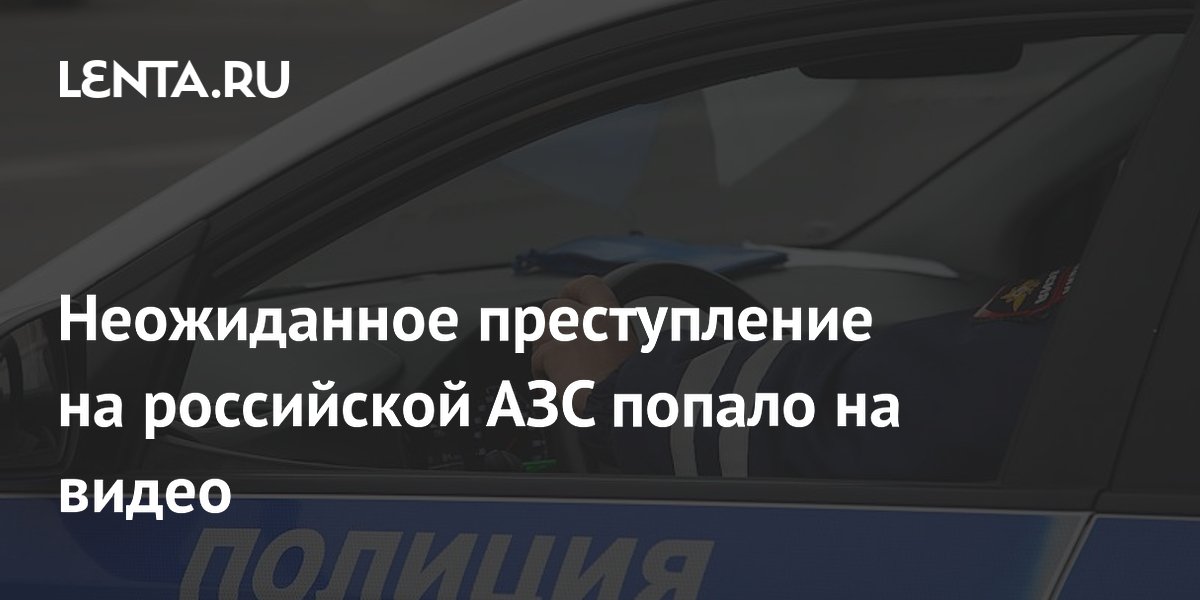 В Подмосковье задержали похитителей ящика для пожертвований с АЗС (видео)