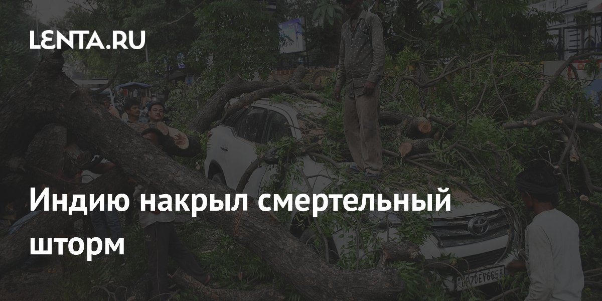 Циклон в Индии унес жизни более 100 человек: Путин выразил соболезнования