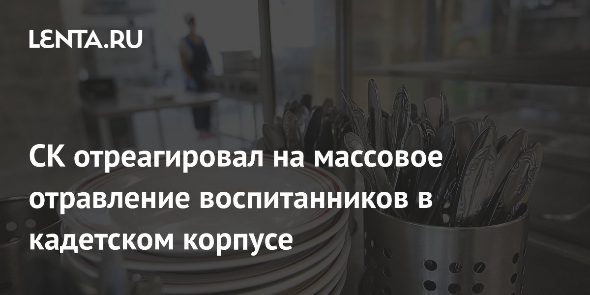 СК возбудил уголовное дело после отравления 33 кадетов в Красноярске СК возбудил уголовное дело после отравления 33 кадетов в Красноярске