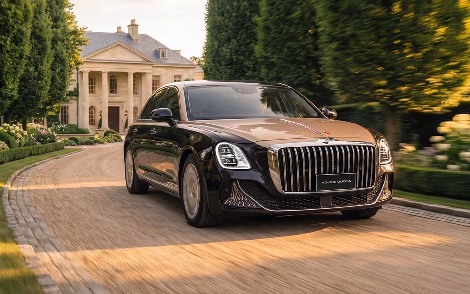 Hongqi Guoya: китайский люкс-седан с моторами V6 и V8 выходит на российский рынок