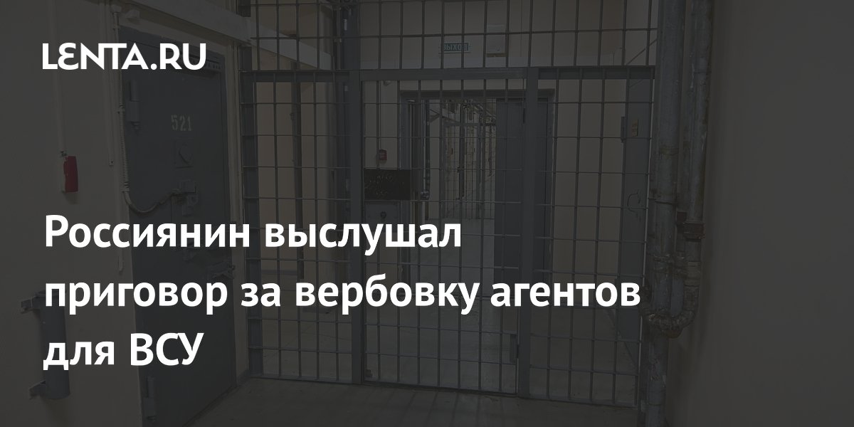 14 лет колонии за вербовку агентов для ВСУ: приговор в Краснодаре 14 лет колонии за вербовку агентов для ВСУ: приговор в Краснодаре