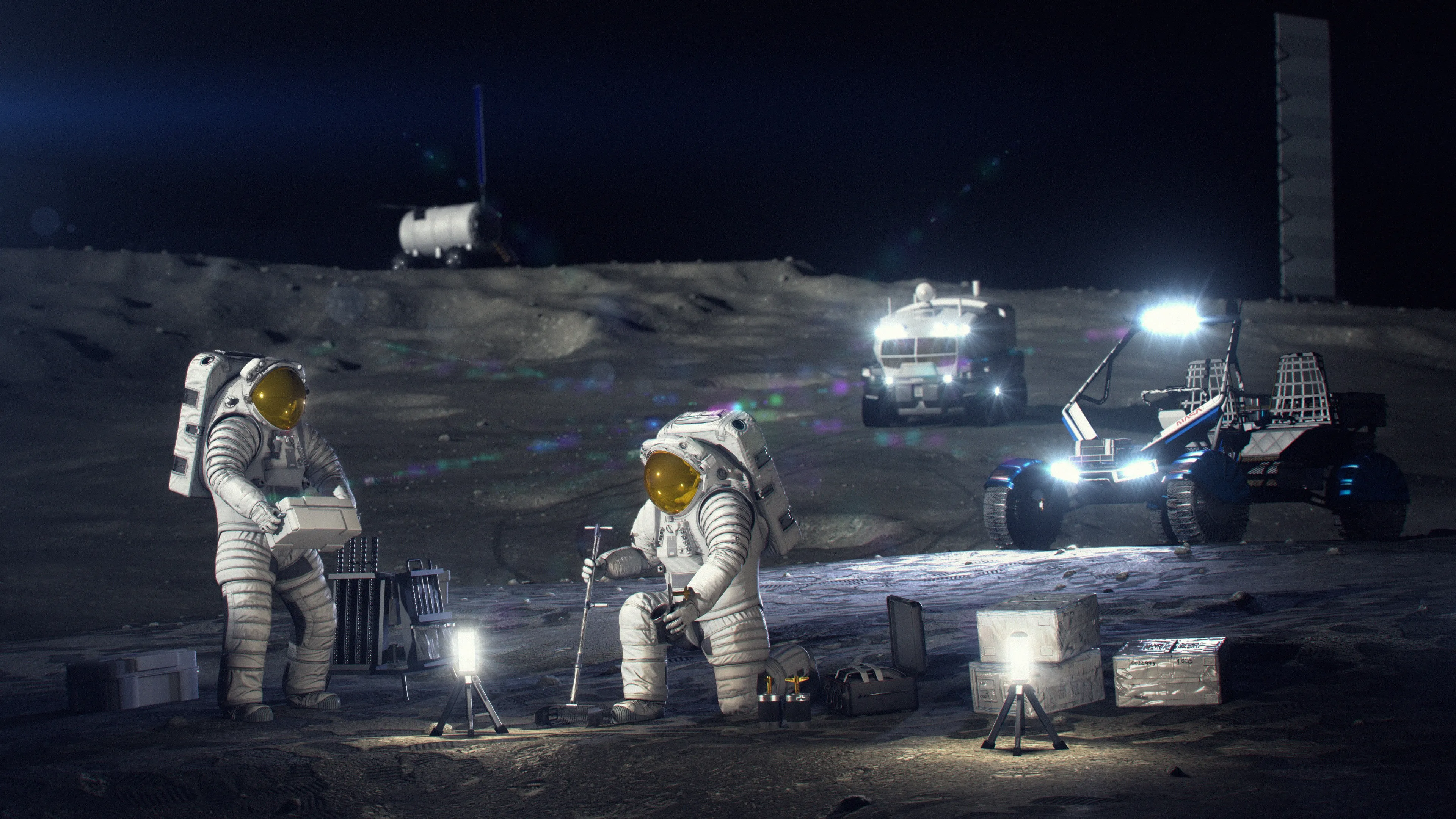 NASA раскроет планы по созданию лунной базы 26 мая