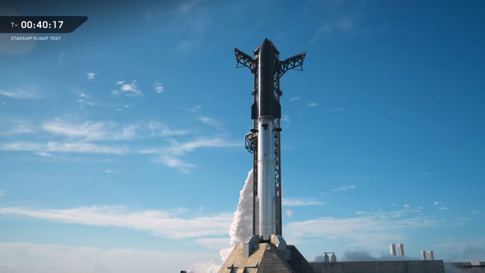 Starship V3 не взлетел: запуск самой большой ракеты отменён за 40 секунд до старта Starship V3 не взлетел: запуск самой большой ракеты отменён за 40 секунд до старта