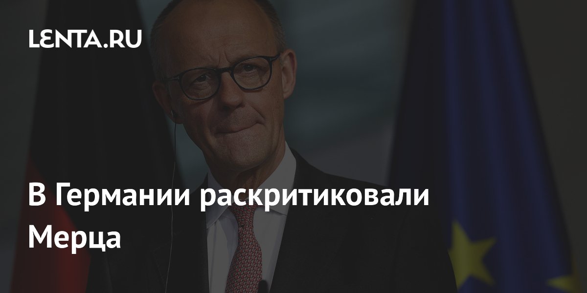 АдГ раскритиковала Мерца за политику в интересах Украины