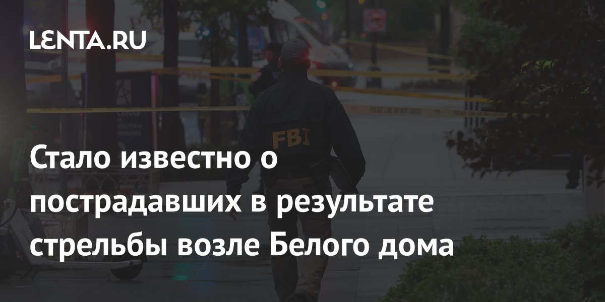 Двое ранены при стрельбе возле Белого дома в Вашингтоне Двое ранены при стрельбе возле Белого дома в Вашингтоне