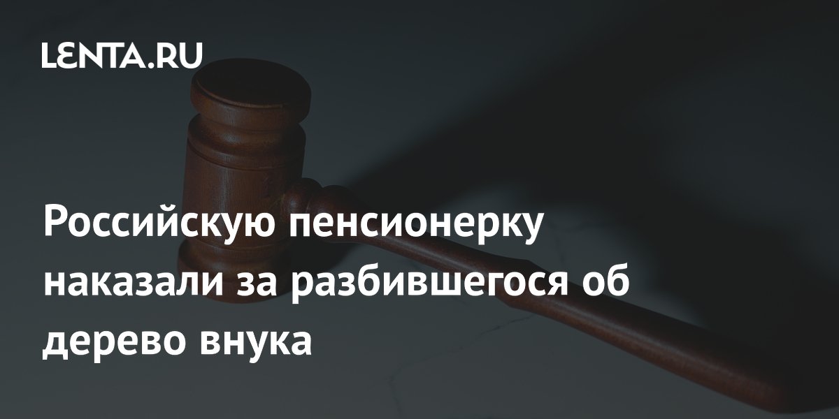 Во Владивостоке пенсионерку приговорили за гибель внука на тюбинге