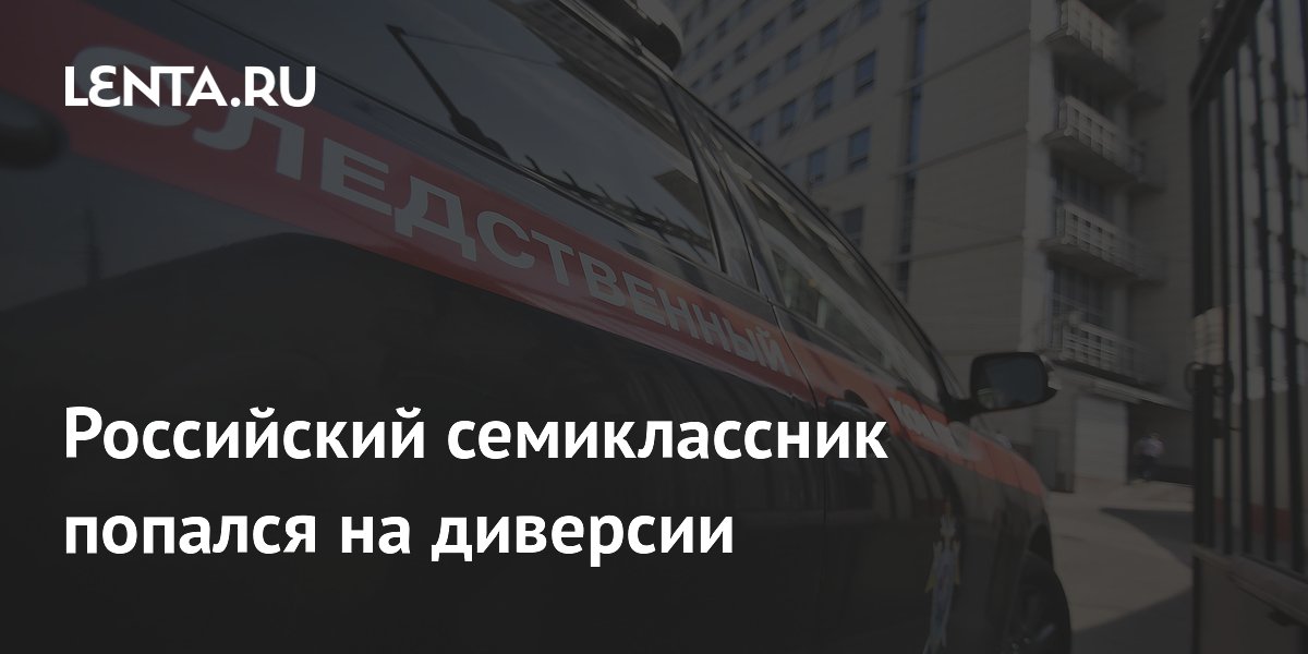 Омского семиклассника отправили под домашний арест за поджог релейного шкафа Омского семиклассника отправили под домашний арест за поджог релейного шкафа