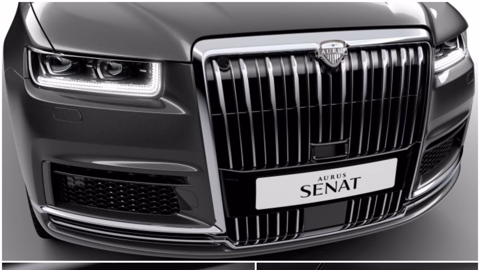 Обновлённые Aurus Senat и Senat Long показаны на официальных изображениях