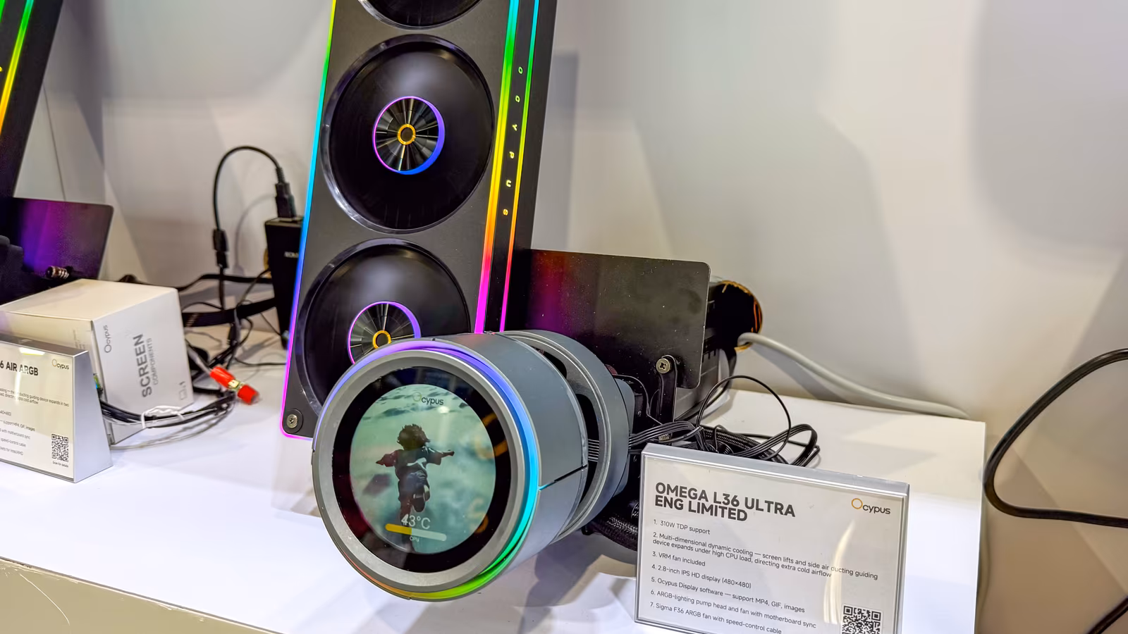 Ocypus ����������� �� Computex 2026 ��� � �������������� ������ ����� � 4-�������� �������