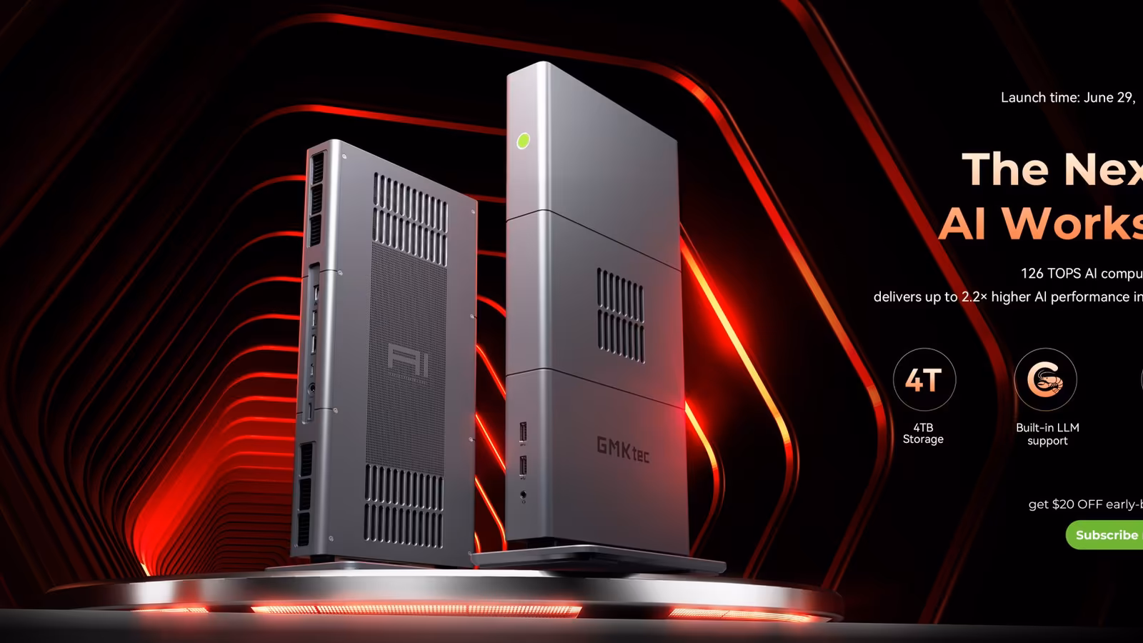 GMKtec EVO-X3: мини-ПК размером с консоль на 16-ядерном Ryzen AI MAX+ 395 и 128 ГБ памяти GMKtec EVO-X3: мини-ПК размером с консоль на 16-ядерном Ryzen AI MAX+ 395 и 128 ГБ памяти