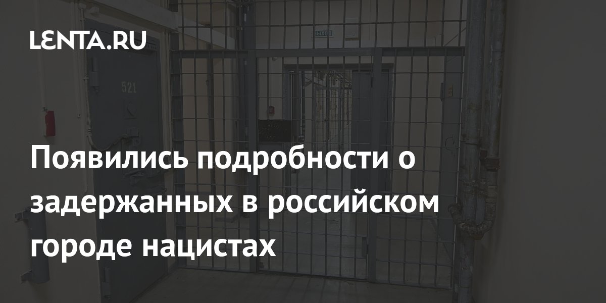 В Петербурге арестовали членов запрещенной нацистской группировки РНА В Петербурге арестовали членов запрещенной нацистской группировки РНА