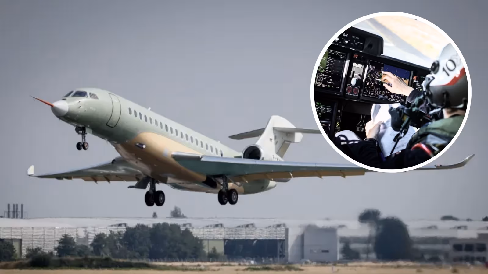 ������ ����� Dassault Falcon 10X: ��������� 14 000 ��, �������� 1000 ��/�