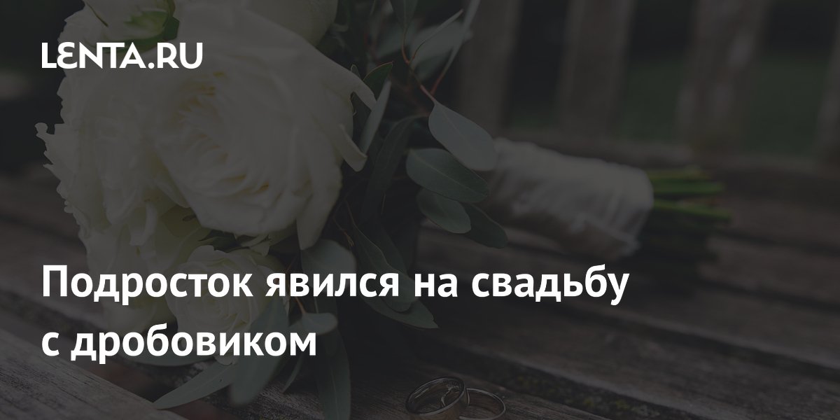 Подросток из дробовика случайно ранил 11 человек на свадьбе в Турции Подросток из дробовика случайно ранил 11 человек на свадьбе в Турции