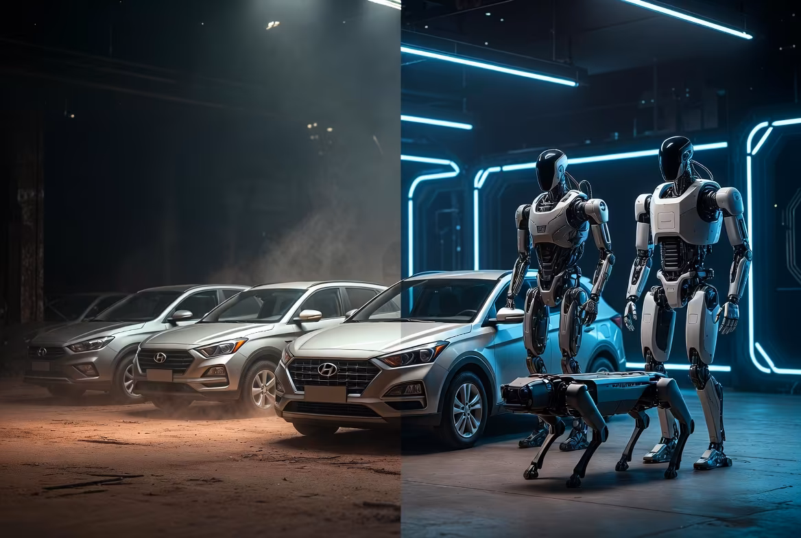 Hyundai �������� Boston Dynamics ���������: ������ �� ������� ������ Tucson � Santa Fe