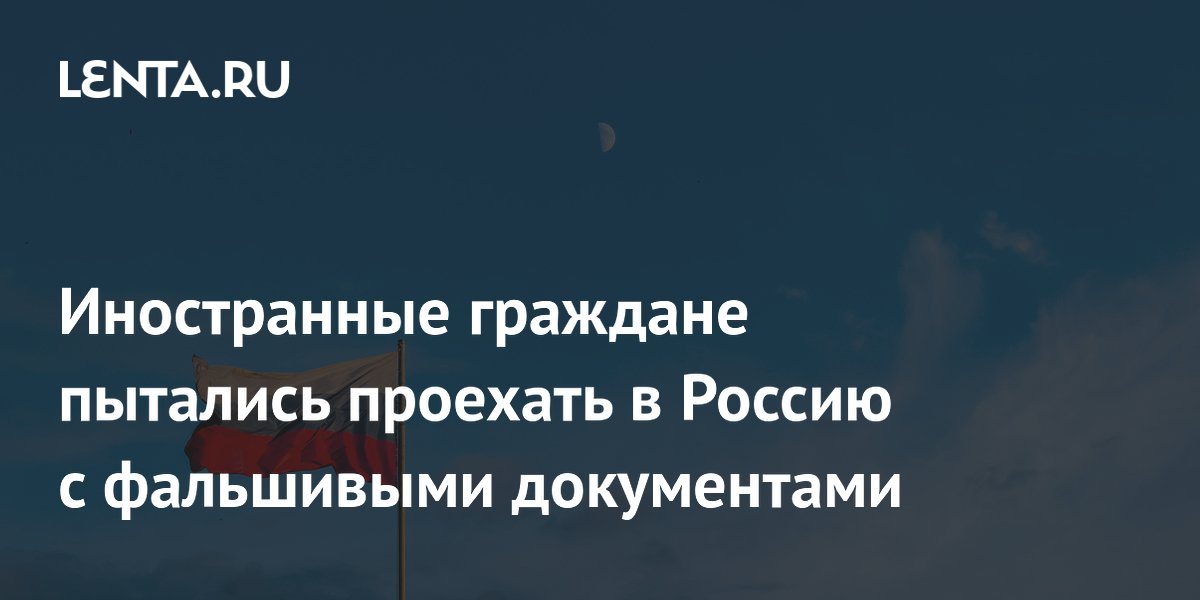 Двое граждан ФРГ задержаны на границе с Россией за подделку документов Двое граждан ФРГ задержаны на границе с Россией за подделку документов