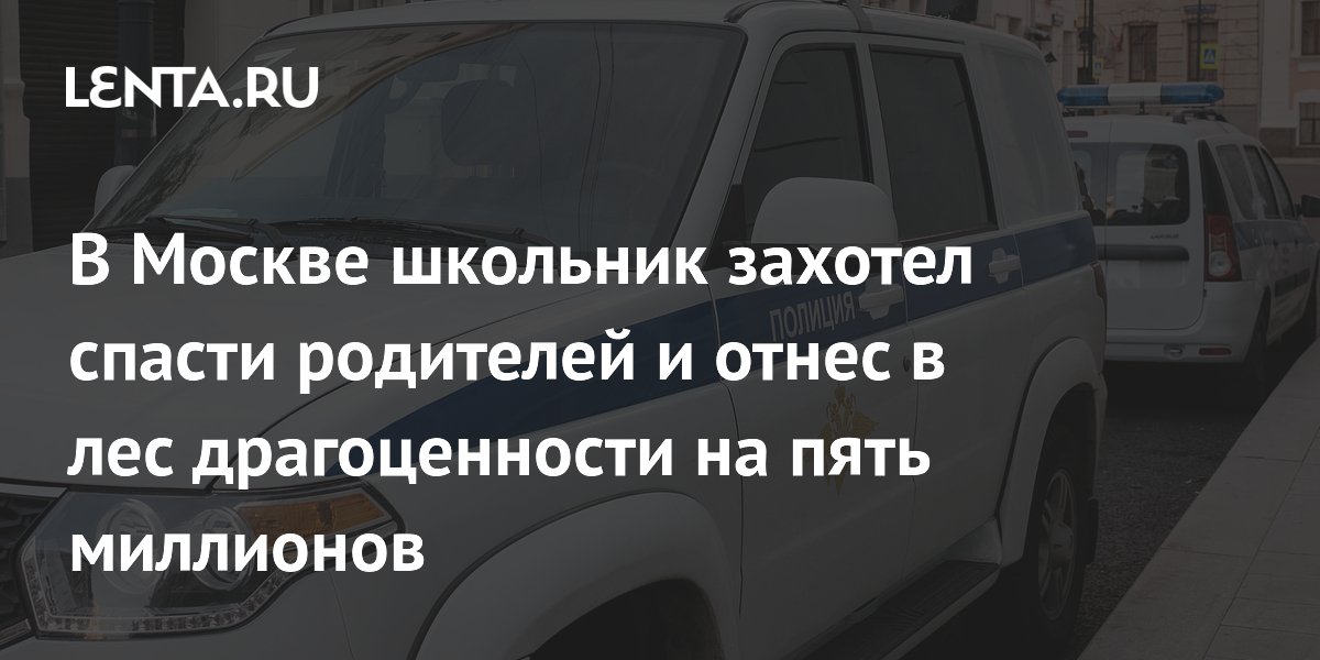 Московский школьник отнес драгоценности матери в лес из-за звонка мошенников Московский школьник отнес драгоценности матери в лес из-за звонка мошенников