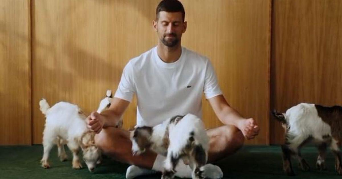 Новак Джокович провёл «мастер-класс по йоге» в рекламе Lacoste Новак Джокович провёл «мастер-класс по йоге» в рекламе Lacoste