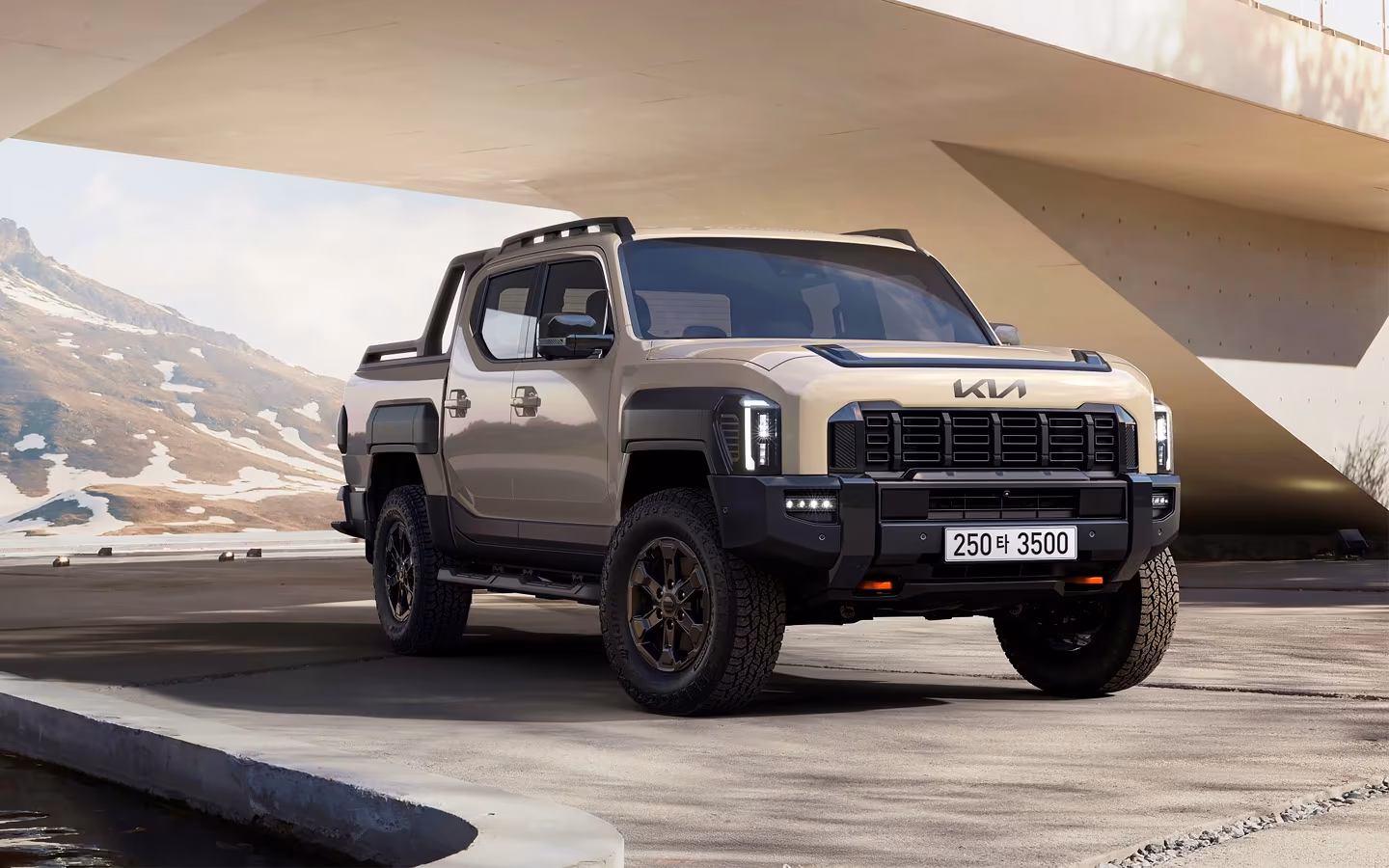 ������ ����������� Kia Tasman � ������� 300 ��� �������� � ������� � �������