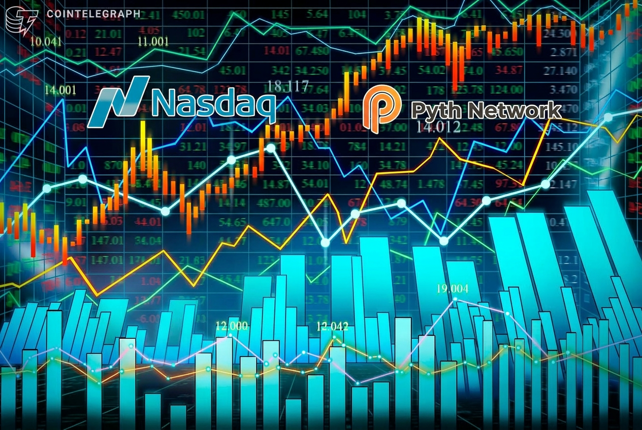 Nasdaq выводит биржевые данные TotalView в блокчейн через сеть Pyth
