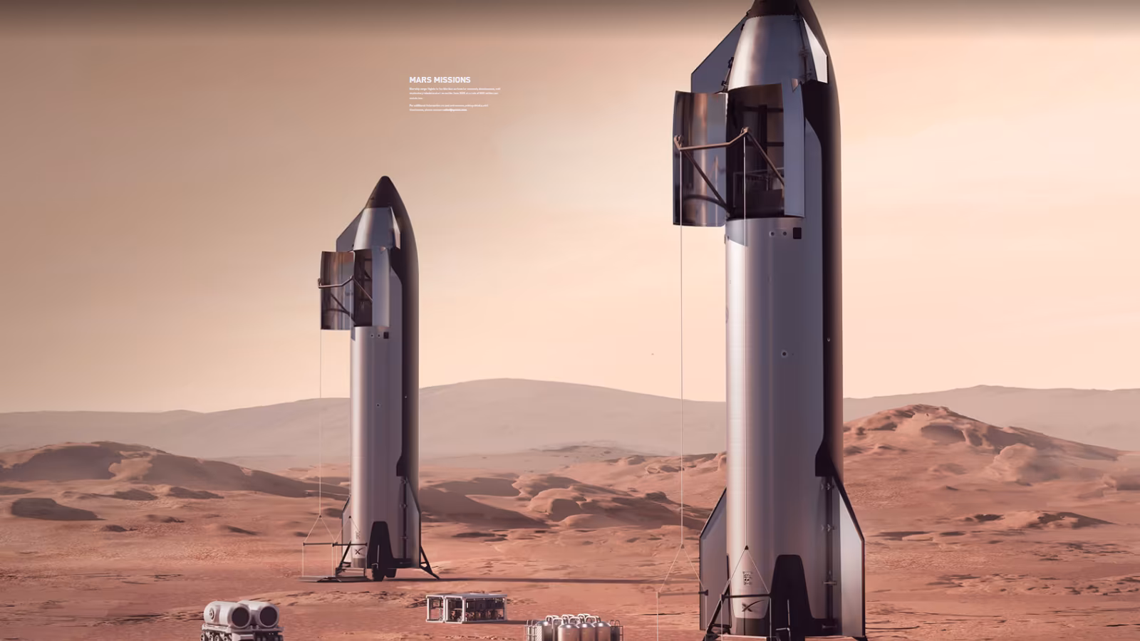 SpaceX перенесла первые миссии Starship на Марс с 2030 на 2028 год и назвала цены SpaceX перенесла первые миссии Starship на Марс с 2030 на 2028 год и назвала цены