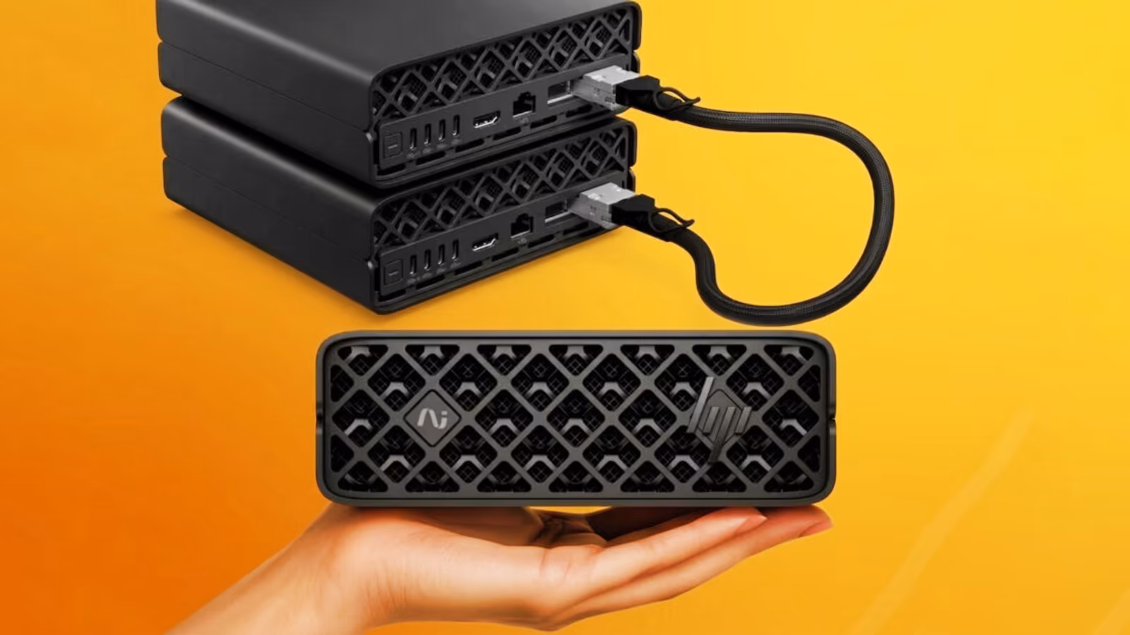 HP OmniDesk Mini: ������ ����-�� � ���������� Thunderbolt Share ��� �����������