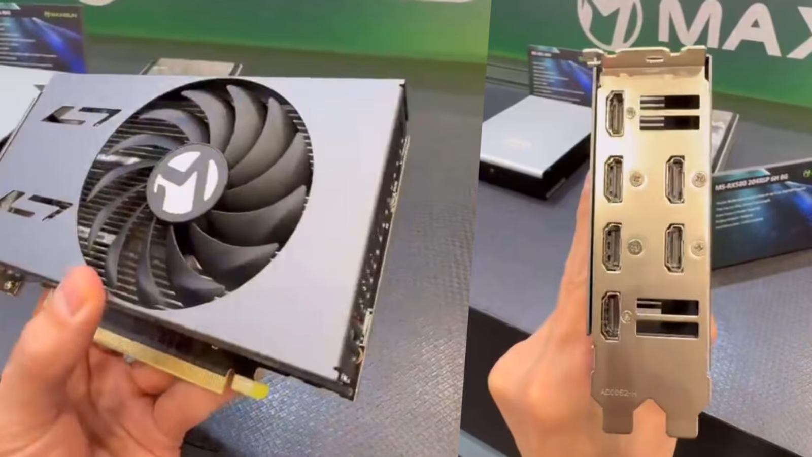 MaxSun представила обновлённую Radeon RX 580 2048SP на Computex MaxSun представила обновлённую Radeon RX 580 2048SP на Computex