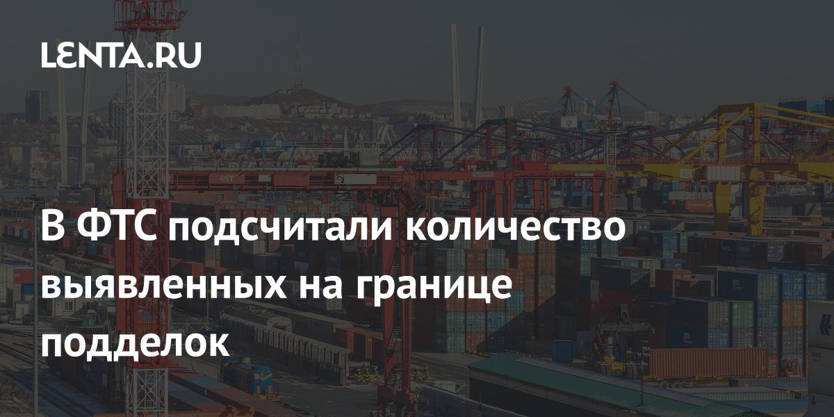 ФТС: в 2025 году на границе выявили почти 8 млн единиц контрафакта