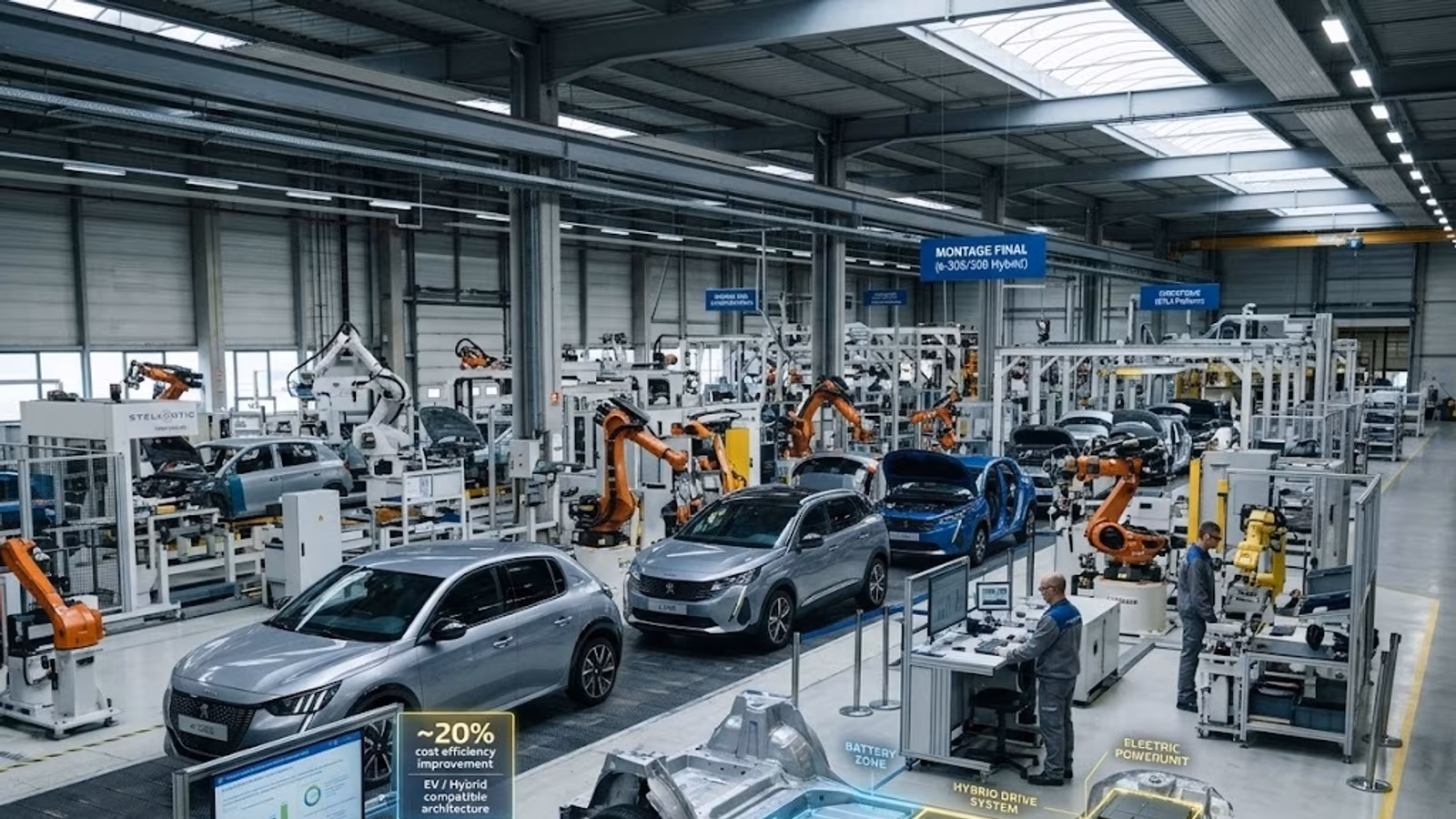 Stellantis ������ �1 ���� �� ������� � ��������� STLA One � ��� Peugeot