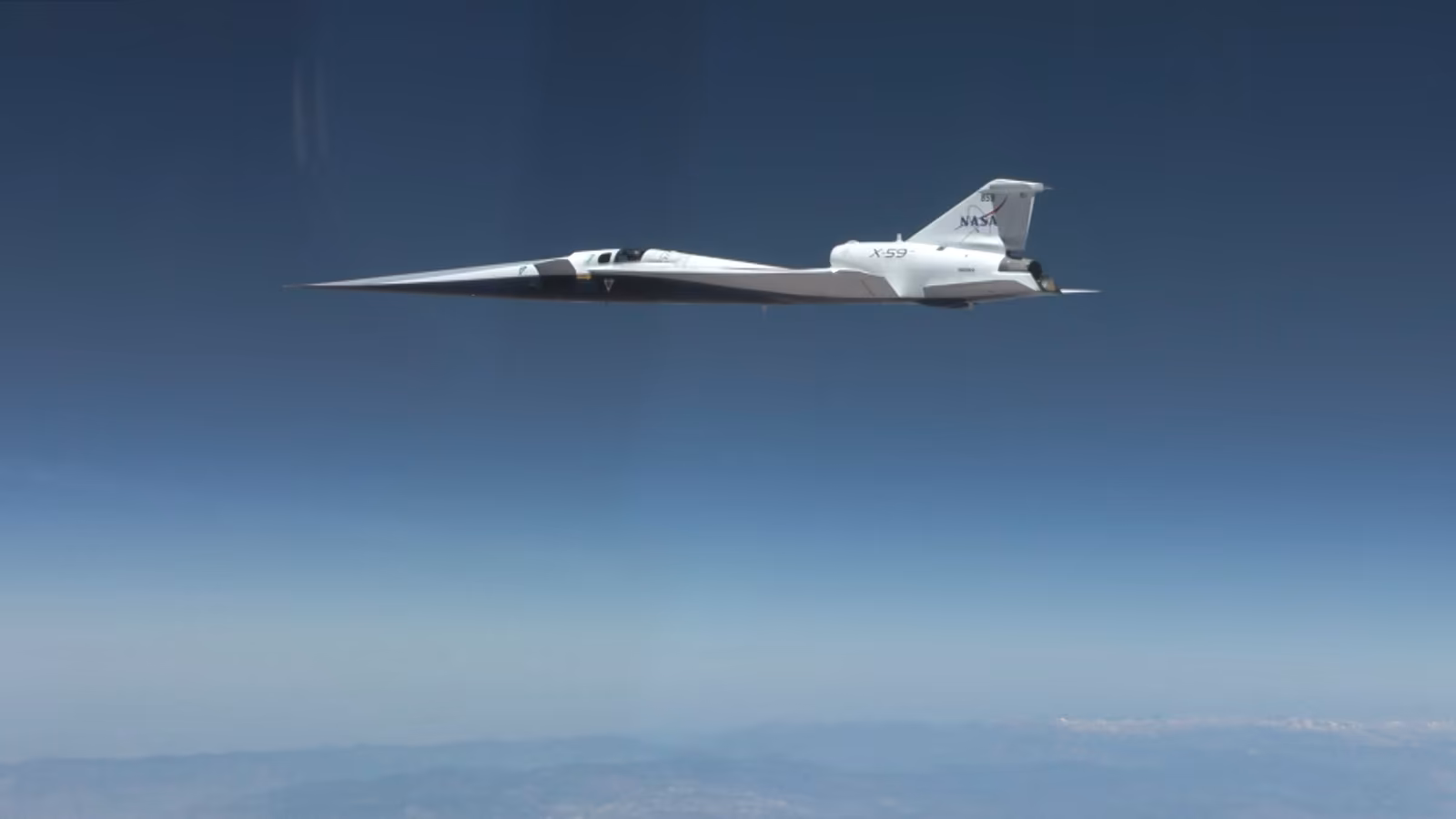 NASA X-59 ������� ��������� ������������� ������: ����� ��������� ���� �����������