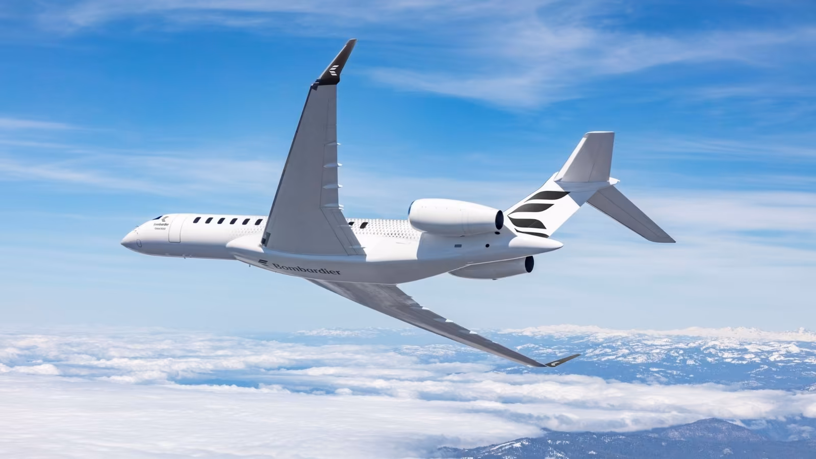 Bombardier Global 8000 �� 6 ����� ������� �� �������� � �����
