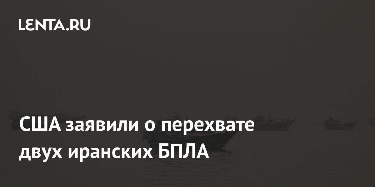 США сбили два иранских БПЛА, угрожавших судоходству в Ормузском проливе США сбили два иранских БПЛА, угрожавших судоходству в Ормузском проливе