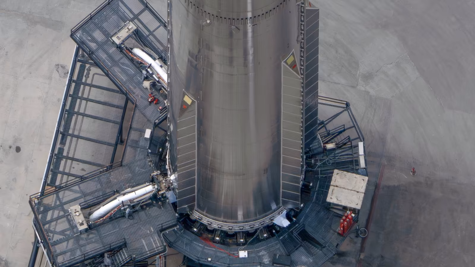 �������� ���������� Super Heavy Booster B20 �������� � ���������� �������