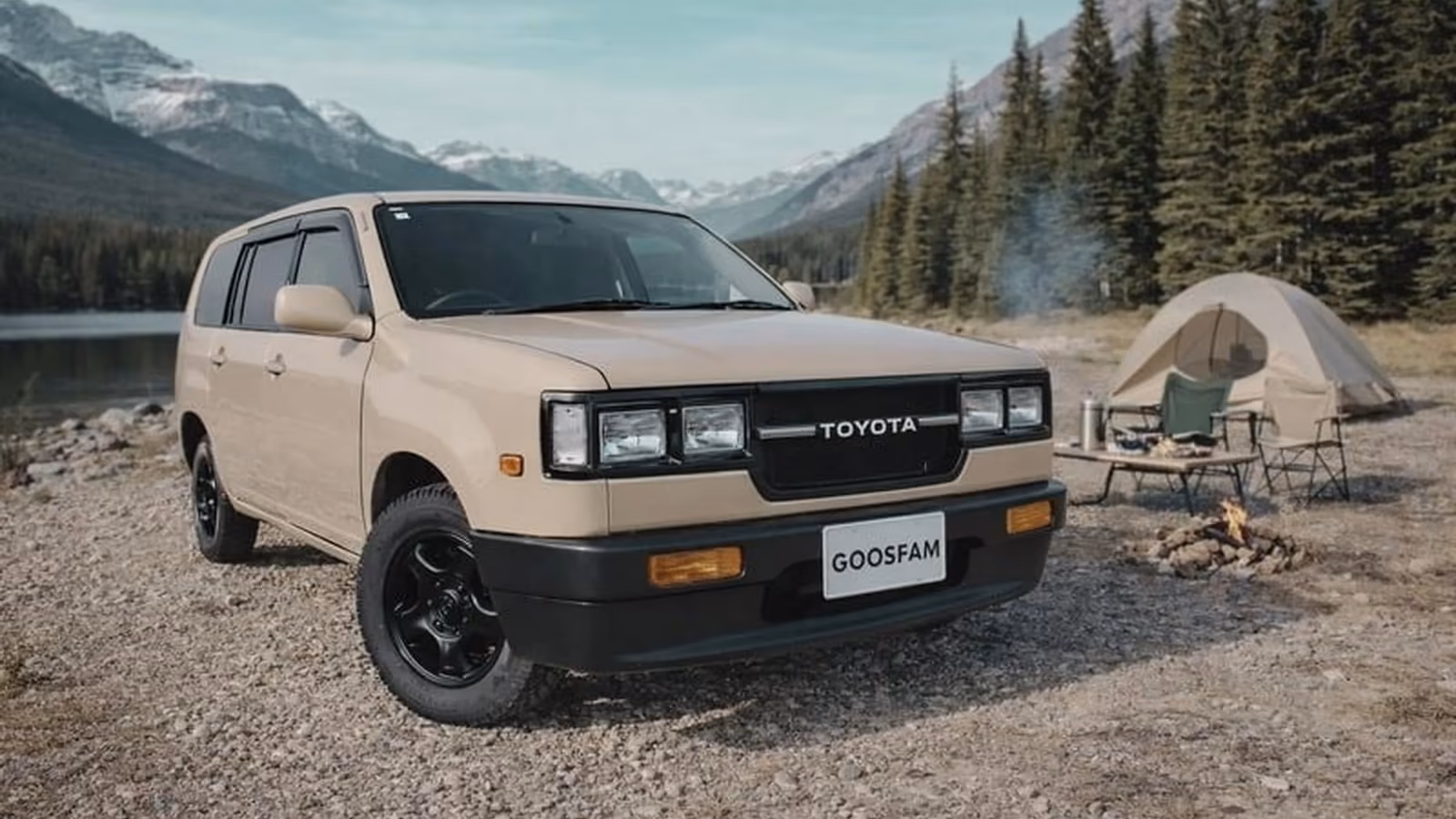 Японский тюнинг превратил бюджетную Toyota в стилизованный Land Cruiser