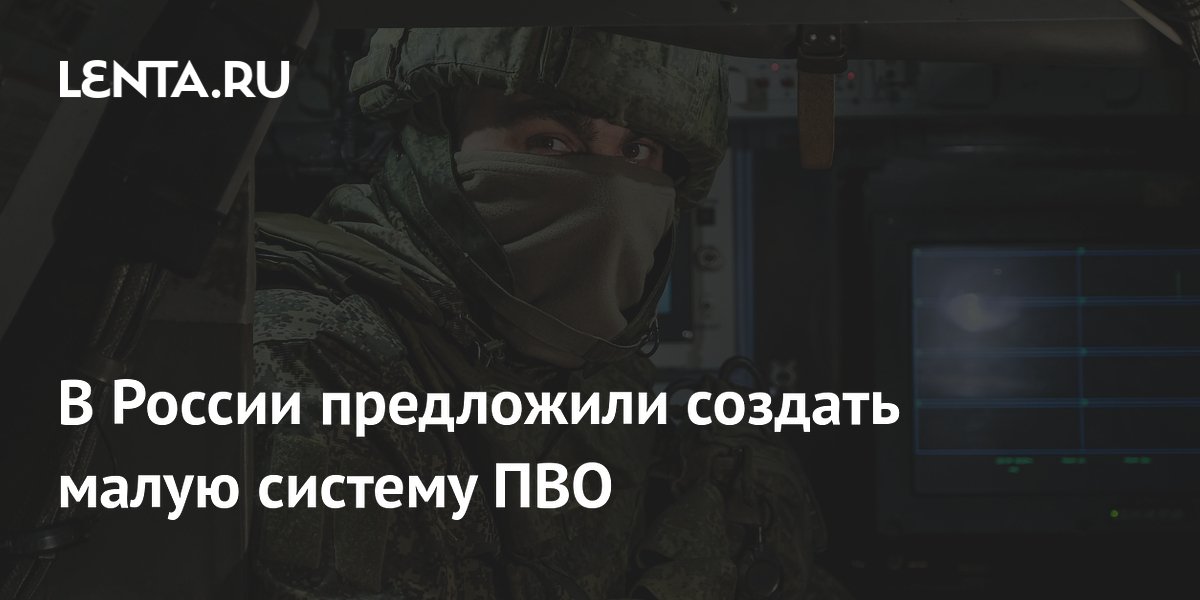 В России предложили создать малую систему ПВО для борьбы с дешевыми дронами В России предложили создать малую систему ПВО для борьбы с дешевыми дронами
