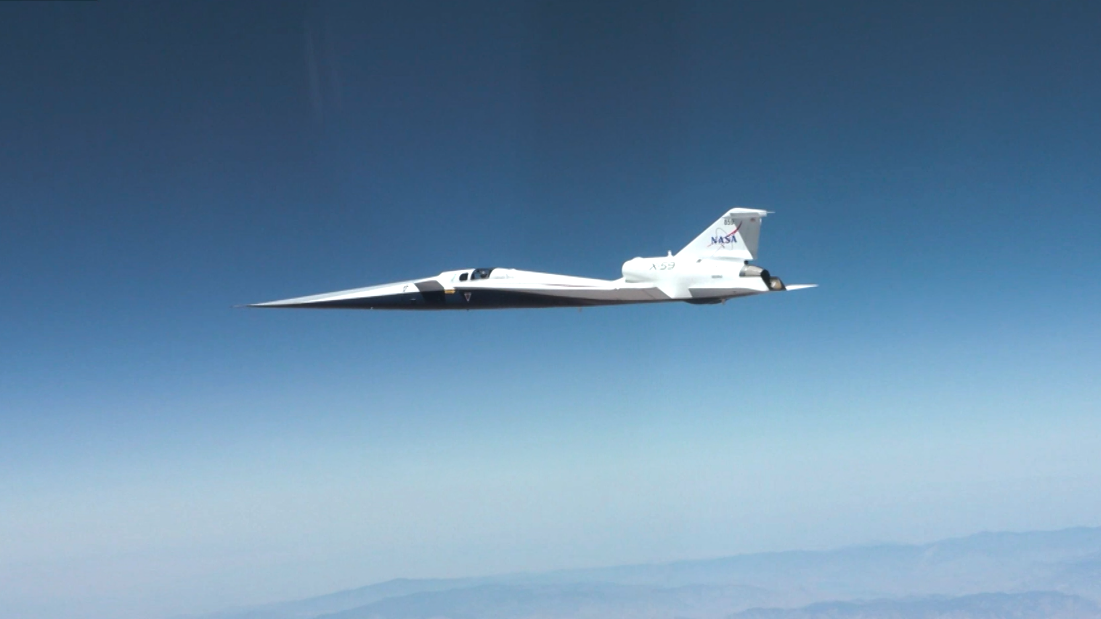 NASA X-59 впервые преодолел звуковой барьер: полёт на Mach 1.1