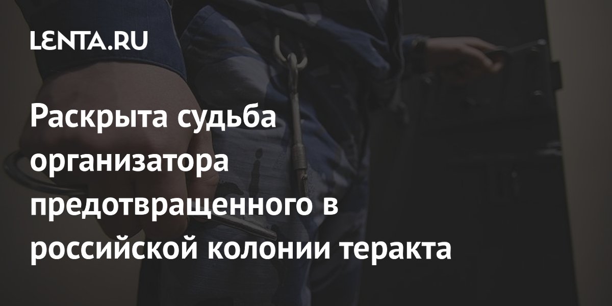 ФСИН изолировала заключенного, готовившего теракт в колонии Ульяновской области