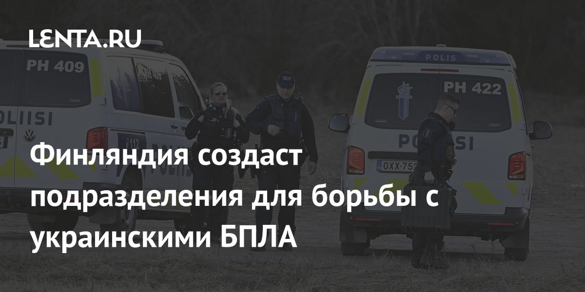 Финляндия создаст подразделения для борьбы с украинскими БПЛА Финляндия создаст подразделения для борьбы с украинскими БПЛА