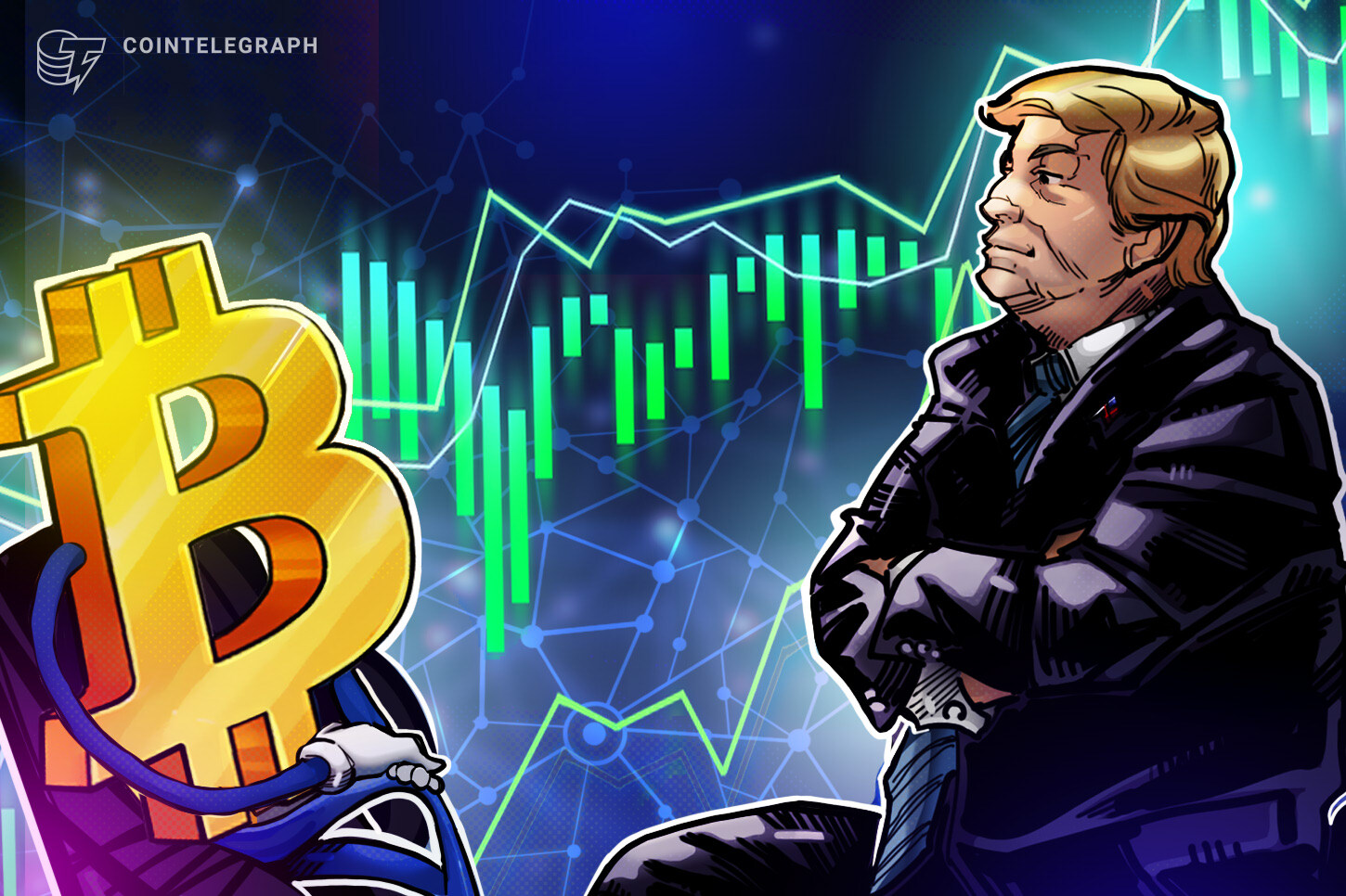 Биткоин подбирается к $65 000 на фоне обещания Трампа открыть Ормузский пролив