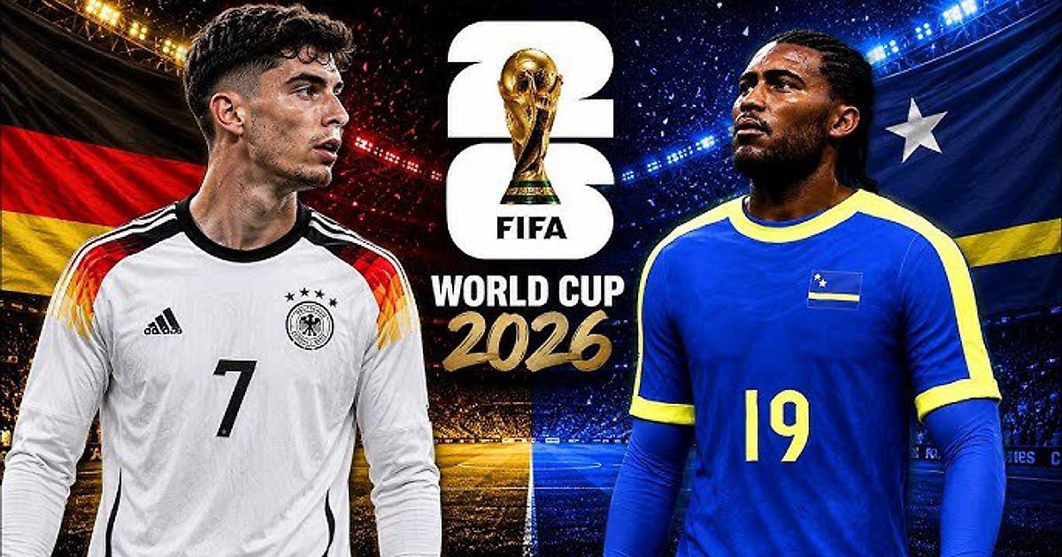 Германия — Кюрасао: старт ЧМ-2026, онлайн 20:00 с Нойером и Мусиалой Германия — Кюрасао: старт ЧМ-2026, онлайн 20:00 с Нойером и Мусиалой