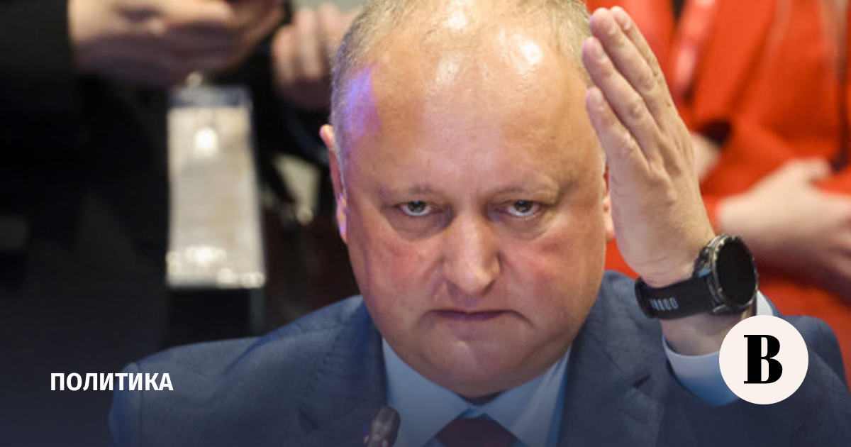Додон обвинил Запад в попытках открыть второй фронт против РФ в Приднестровье