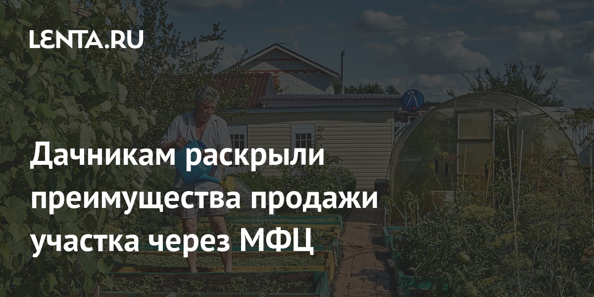 Продажа участка через МФЦ: депутат Гаврилов назвал главные плюсы