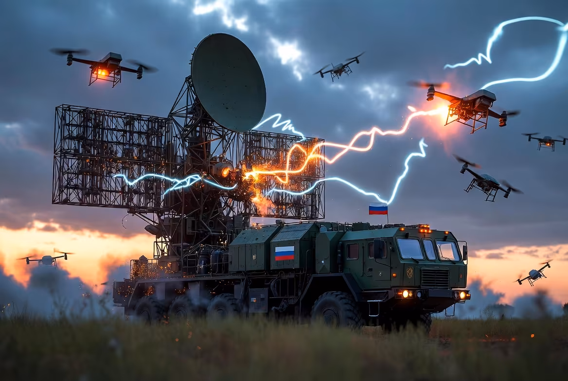 Российский комплекс РЭБ «Поле-31» подавляет дроны на расстоянии до 2 км