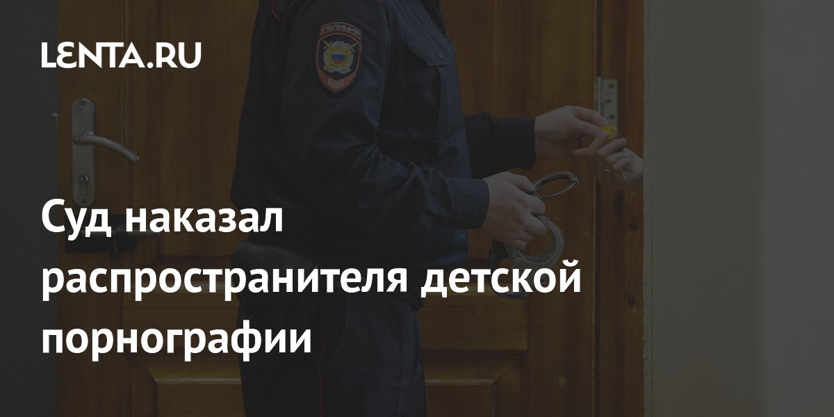 22-летний брянец сел на 4 года за бота с детским порно